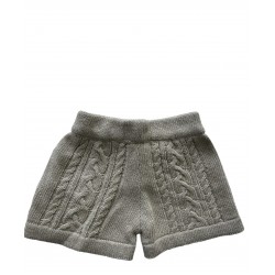 Knitted shorts for girls