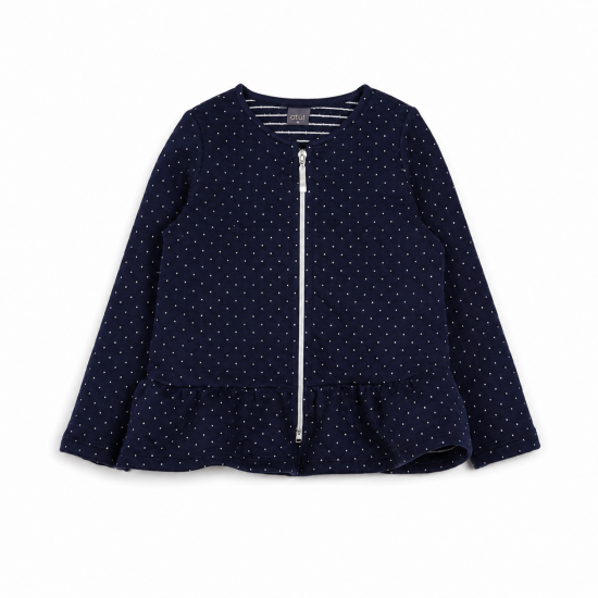 ATUT Dark blue jacket with zipper A-275