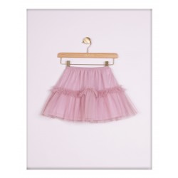 ATUT Girls tulle skirt in light pink color