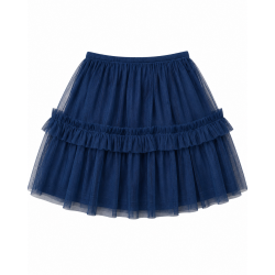 ATUT Girls tulle skirt dark blue A-349