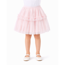 ATUT Girls tulle skirt in light pink color