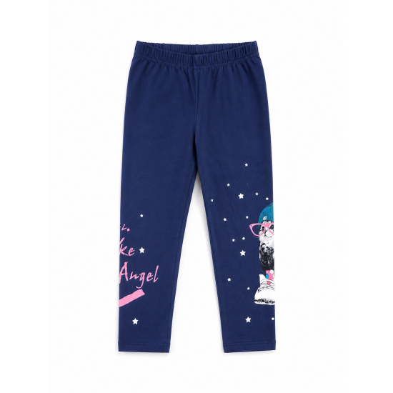 Girls Leggings, 92-122cm 5637