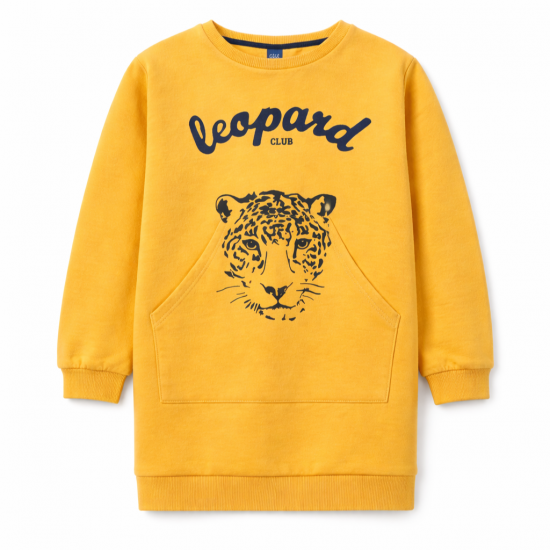 Meiteņu pagarināts baikas džemperis ikdienas valkāšanai