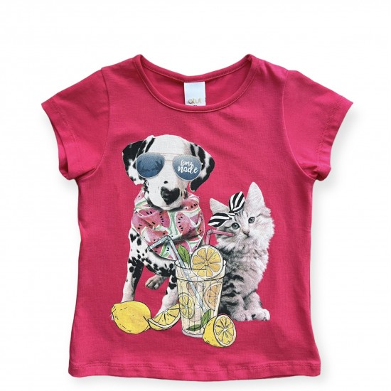 ATUT T-shirt for girls 98cm A-9361