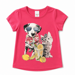 ATUT T-shirt for girls 98cm A-9361