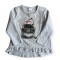 T-shirt for girls with cat 80-92cm