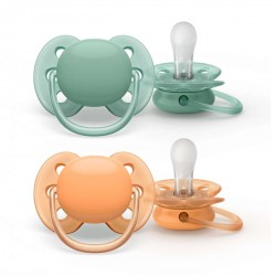 Avent Philips Ultra Soft Pacifier  0-6Months (2pcs.)-  SCF091/03