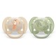 PHILIPS AVENT MĀNEKLĪTIS ULTRA SOFT DECO, 0-6M (2 GAB) SCF091/07