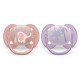Avent Philips Ultra Soft Pacifier Deco 0-6Months -  SCF091/09