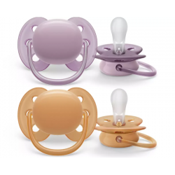 PHILIPS AVENT MĀNEKLĪTIS ULTRA SOFT Neitrāls, 6-18M (2 GAB) SCF091/33