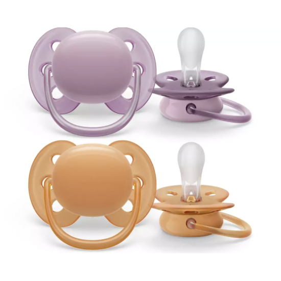 Avent Philips Ultra Soft Pacifier 6-18 Months Neutral SCF091/133