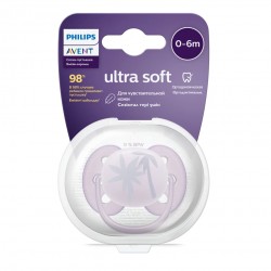Avent Philips Ultra Soft Pacifier Deco 0-6Months (1pcs.) -  SCF092/03