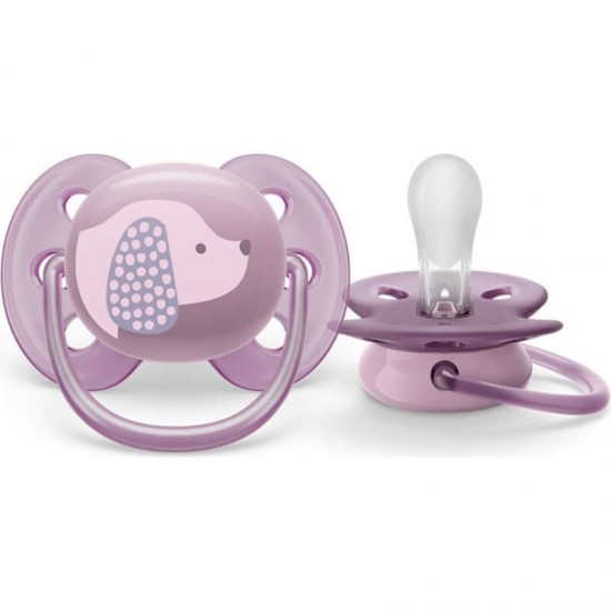 PHILIPS AVENT MĀNEKLĪTIS ULTRA SOFT DECO, 6-18M (1GAB) SCF092/05