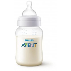 Philips Avent Pretkoliku barošanas pudelīte 260 ml, jaundzimušā knupītis, 1m+, SCY103/01