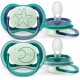 Philips Avent māneklītis Ultra Air Night, 6-18M, (2gab), zēniem,SCF376/13