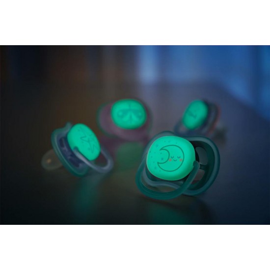 Philips Avent māneklītis Ultra Air Night, 6-18M, (2gab), zēniem,SCF376/13