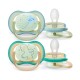 PHILIPS AVENT soother Ultra Air Night 0-6m ,(2 pcs.) for girls SCF376 /19