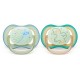 PHILIPS AVENT soother Ultra Air Night 0-6m ,(2 pcs.) for girls SCF376 /19