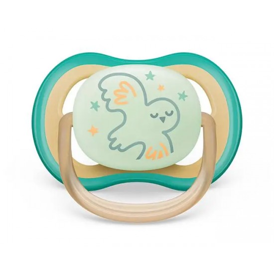Philips Avent Ultra Air Night Soother, 0-6M, (1pcs), SCF377/01