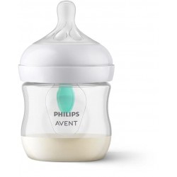 Philips Avent Natural Response pretkoliku pudelīte ar AirFree vārstu 125 ml, jaundzimušā knupītis, 0m+, SCY670/01