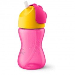 PHILIPS AVENT CUP WITH ELASTIC STRAW, 300 ML, 12M +, SCF798 / 02
