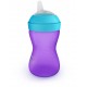 Philips Avent Mācību pudelīte ar mīkstu snīpi - violeta, no 9 mēn., 300ml, SCF 802/02 Philips Avent Mācību pudelīte ar mīkstu snīpi - violeta, no 9 mēn., 300ml, SCF 802/02