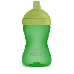 PHILIPS AVENT mācību krūzīte ar cietu snīpi My Grippy 18m+ 300ml SCF804/03