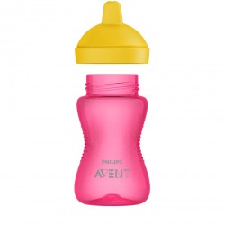 PHILIPS AVENT mācību krūzīte ar cietu snīpi My Grippy 18m+ 300ml SCF804/04