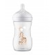 Philips Avent barošanas pudelīte Natural Response Giraffe 260 ml, vidējas plūsmas knupītis, 1m+, SCY903/66