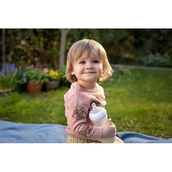 Philips Avent Natural Response barošanas pudelīte 330 ml, ātras plūsmas knupītis, 3m+, SCY906/01