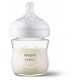 Philips Avent Natural Response stikla zīdaiņu pudelīte 125 ml, jaundzimušā knupītis, 0m+, SCY930/01 Philips Avent Natural Response stikla zīdaiņu pudelīte 125 ml, jaundzimušā knupītis, 0m+, SCY930/01
