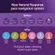 Philips Avent Natural Response barošanas pudeļu silikona knupīšu komplekts (3 gab.), SCY960/03 Philips Avent Natural Response barošanas pudeļu silikona knupīšu komplekts (3 gab.), SCY960/03