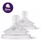  Philips Avent Natural Response Feeding Bottle Silicone Teats, for Solid Food 6M+ (2 pcs), SCY966/02