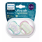 PHILIPS AVENT soother Ultra Air Night 0-6m ,(2 pcs.) for girls SCF376 /19