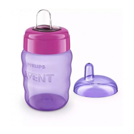 PHILIPS AVENT EASY SIP MĀCĪBU KRŪZĪTE, 9M+, 260ML, SILIKONA SNĪPIS, ROZĀ SCF553/03 PHILIPS AVENT EASY SIP MĀCĪBU KRŪZĪTE, 9M+, 260ML, SILIKONA SNĪPIS, ROZĀ SCF553/03