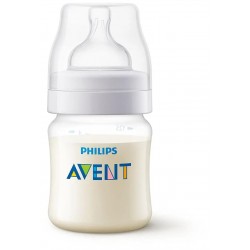  3 115 / 5 000 Philips Avent Anti-colic Feeding Bottle 125 ml, Newborn Teat, 0m+, SCY100/01