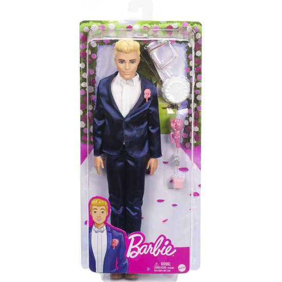 Barbie Fairytale Ken Groom Doll GTF36