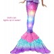 Barbie lelle Dreamtopia Twinkle Lights Mermaid ar apgaismojuma funkciju HDJ36