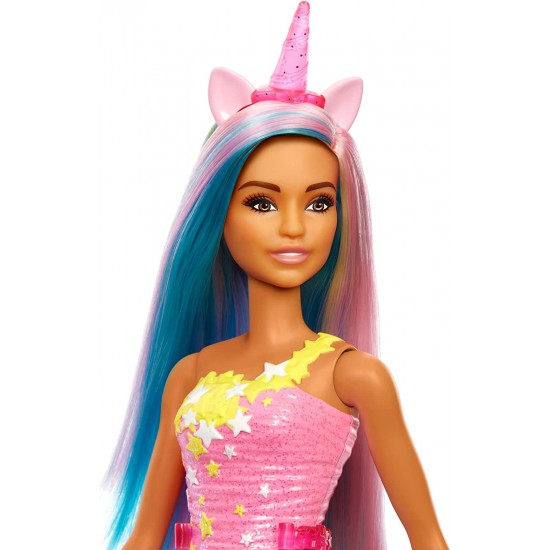 Barbie lelle vienradzis Dreamtopia ar svārkiem HGR21