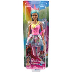 Barbie lelle vienradzis Dreamtopia ar svārkiem HGR21