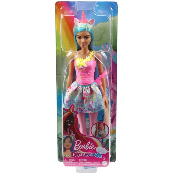 Barbie lelle vienradzis Dreamtopia ar svārkiem HGR21