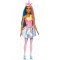 Barbie lelle vienradzis Dreamtopia ar svārkiem HGR21