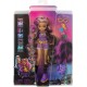 Monster High Clawdeen Wolf Fashion Doll with Purple Streaked Hair, Signature Look, Accessories & Pet Dog