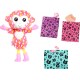 Barbie Small Dolls And Accessories, Cutie Reveal Chelsea Monkey HKR14