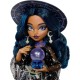 Кукла Monster High Moonspell Magic Claire de Luna JBM89 с ведьминской шляпой, хрустальным шаром и магическим котлом