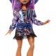 Monster High Moonspell Magic lelle Claire de Luna JBM89 ar burvju cepuri, kristāla bumbu un katlu