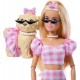Barbie Twinning Looks doll with a dog JFP36