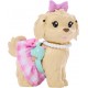 Barbie Twinning Looks doll with a dog JFP36