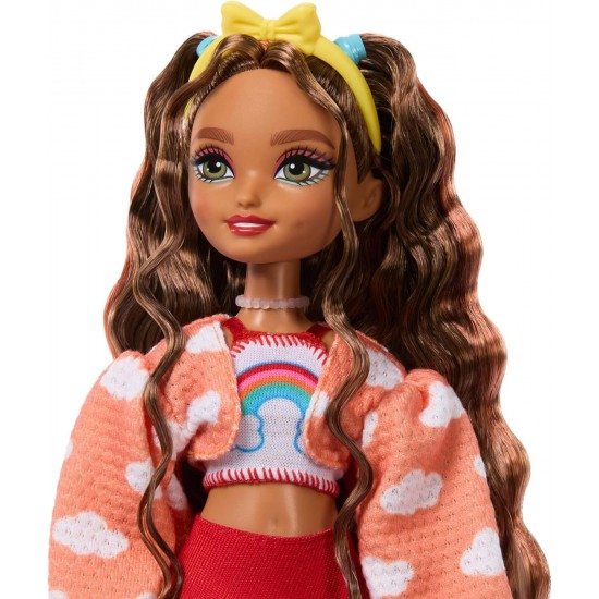 Barbie Dream Besties Roller Skate Teresa JFX98 lelle ar aksesuāriem