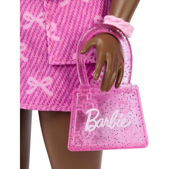 Barbie Deluxe Style lelle JJN70 rozā kostīmā